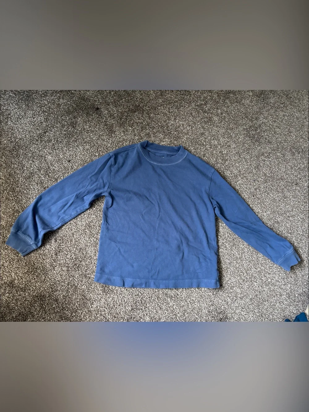 GAP Boys Long Sleeve Tee in Blue